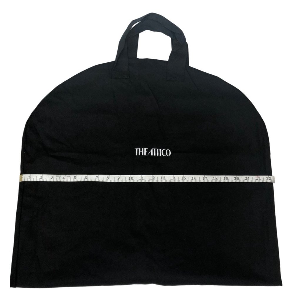 ! SOLD ! The Attico Black Folding Travel Garment Bag- NWOT - Picture 7 of 11